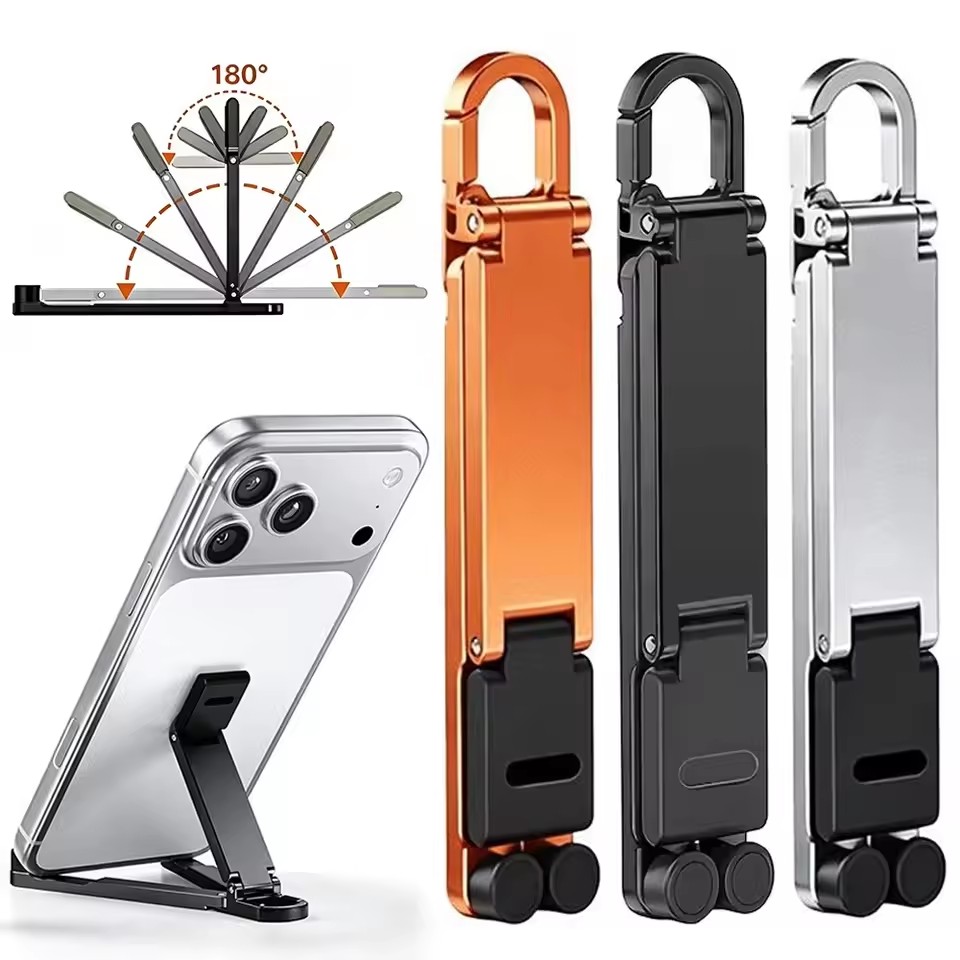 Standing Desk - Mini Anahtarlık Katlanabilir Telefon Arka Klips