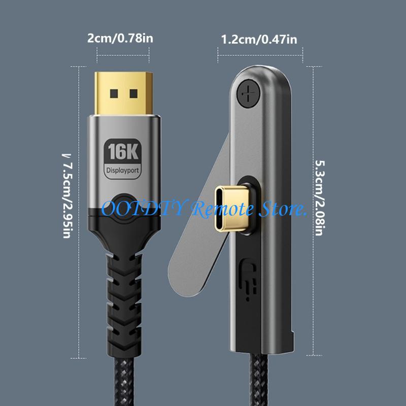 Monitor Stand - Katlanabilir Standlı USB C DisplayPort Video