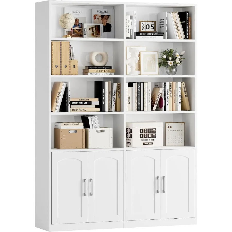 Bookshelf - Oturma odası için kapılı kitaplık ve