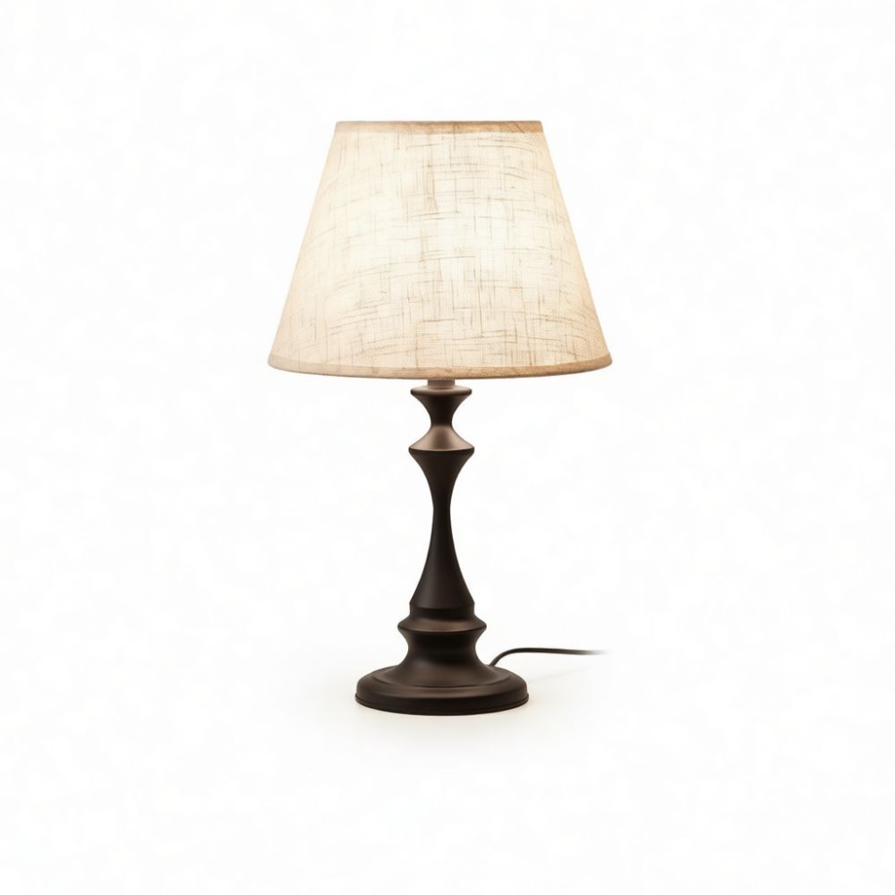 Desk Lamp - Amerikan Retro Masa Lambası, LED Yatak