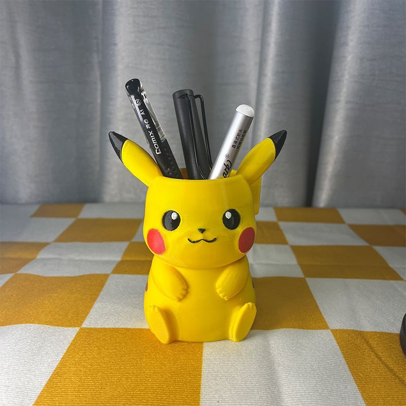 Desk Organizer - Pokémon kalemlik şeklinde saklama kutusu, sevimli