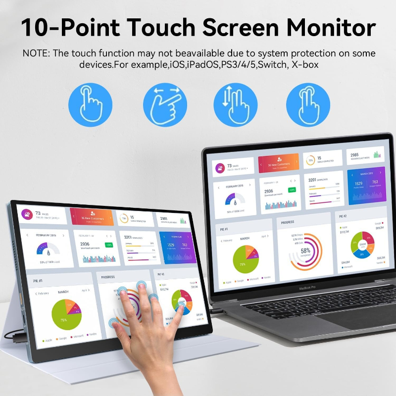 HOT Gam of work 10.5 inç OLED  - Monitor Stand incelemesi ve fiyatı