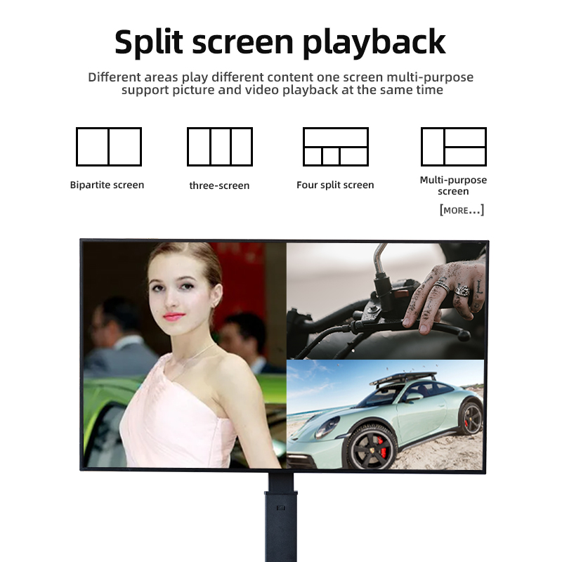 55 İnç Taşınabilir 4K Animasyo - Monitor Stand incelemesi ve fiyatı