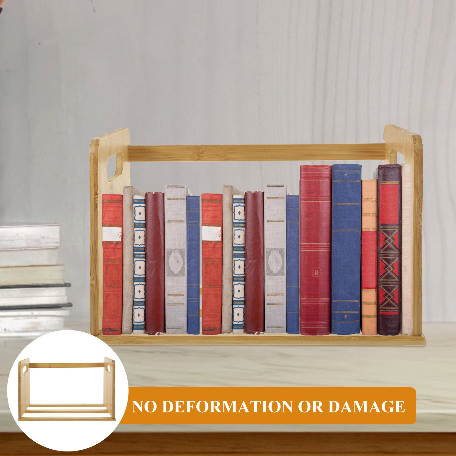 Ahşap Masaüstü Kitaplık, Plak  - Bookshelf incelemesi ve fiyatı