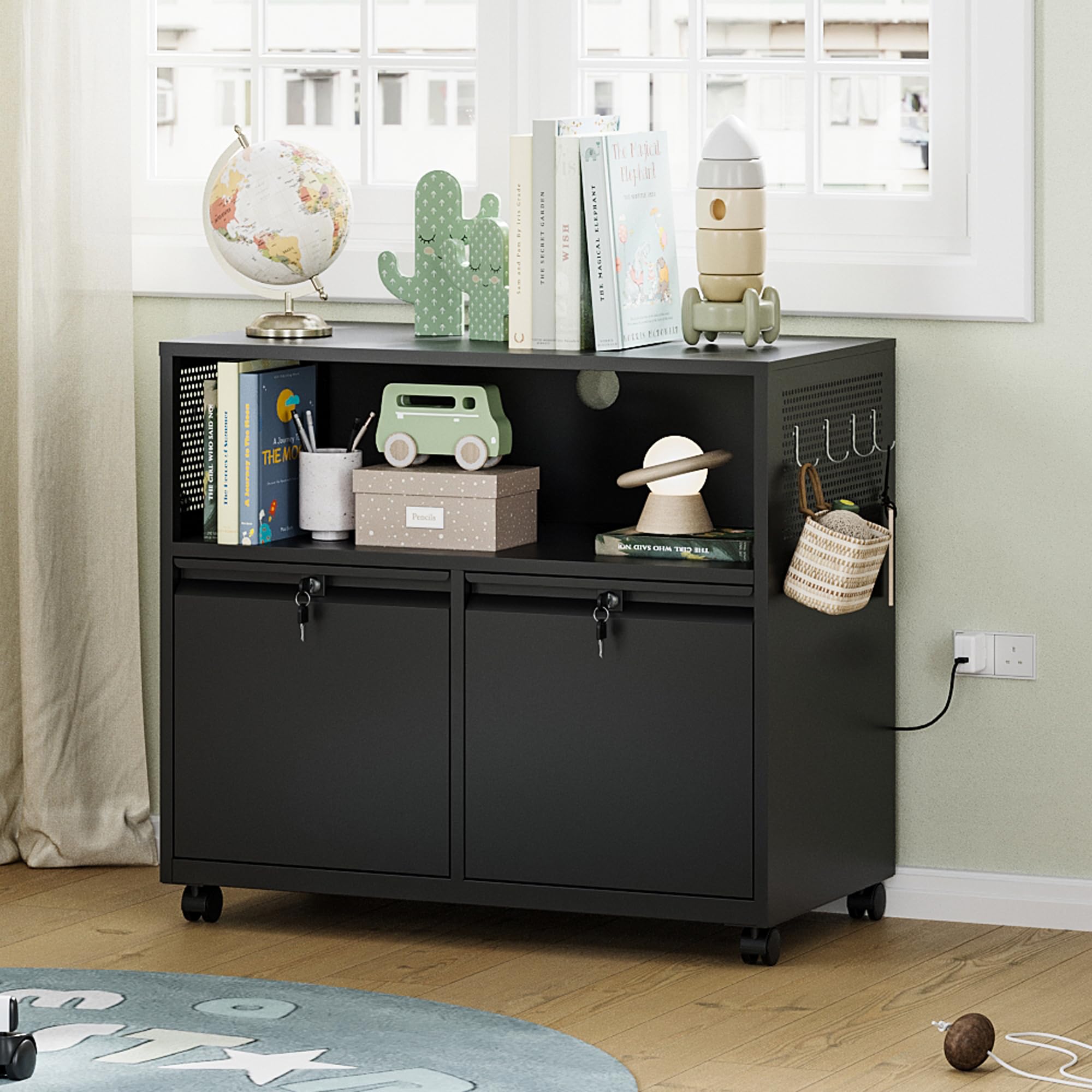 Kilitli, Çift Çekmeceli, Taşın - Printer Stand incelemesi ve fiyatı