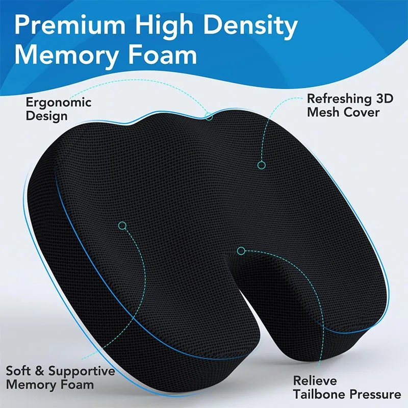 U Şeklinde Hafızalı Köpük Otur - Office Chair Cushion incelemesi ve fiyatı
