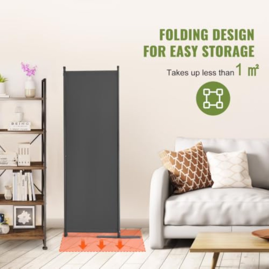 4 Panelli Kumaş Oda Bölücü Ofi - Partition Screen Divider incelemesi ve fiyatı