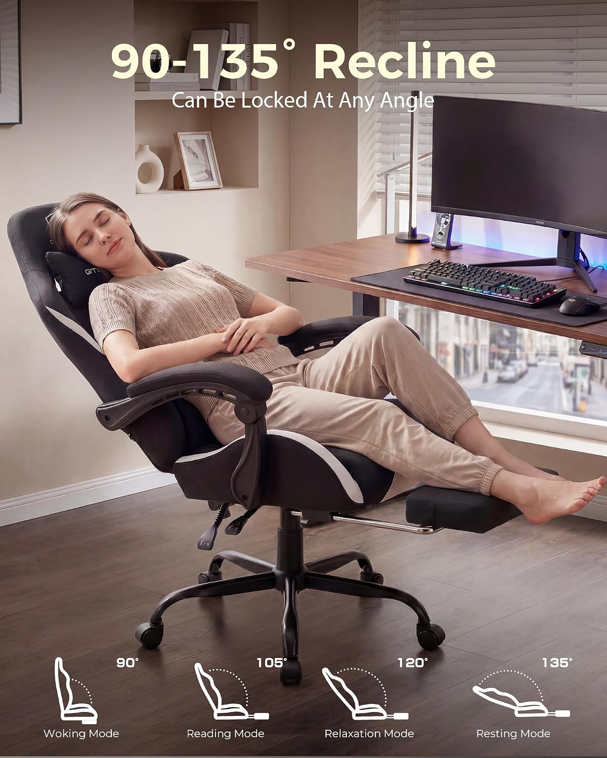 LUCKRACER Büyük ve Uzun Boylu  - Office Chair Cushion incelemesi ve fiyatı